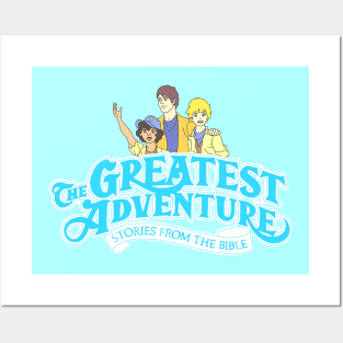 The Greatest Adventure: Stories from the Bible 80’s and 90’s VHS Series Posters and Art